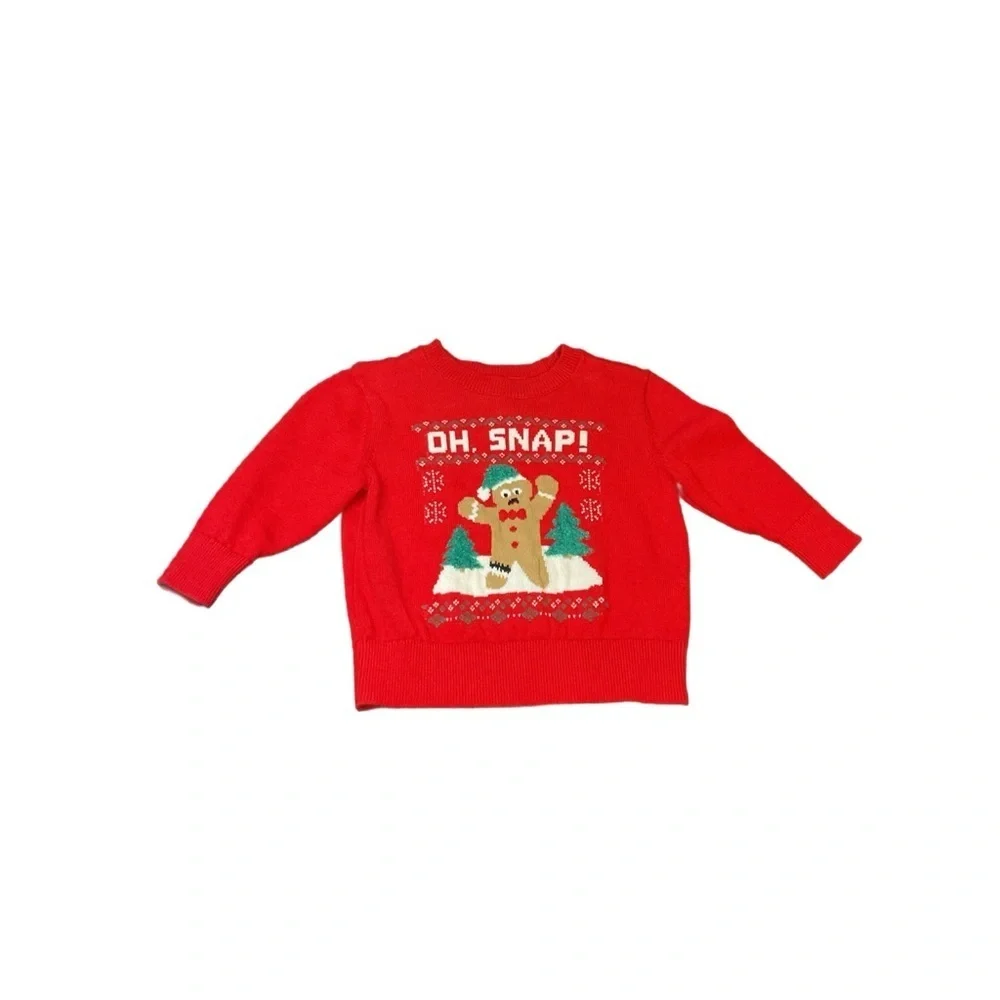OshKosh B'gosh Red Holiday Sweater